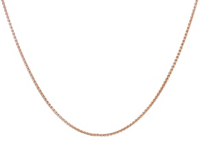 Copper 2.5mm Wheat 24" Chain