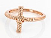Copper Cross Ring
