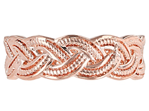 Copper Braid Band Ring