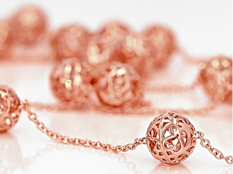 Copper Station Necklace