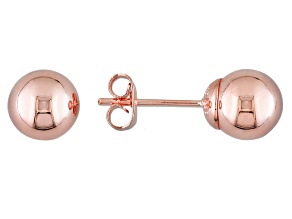 Copper Stud Earrings