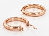 Copper Hoop Earrings