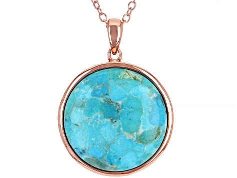 real turquoise pendant