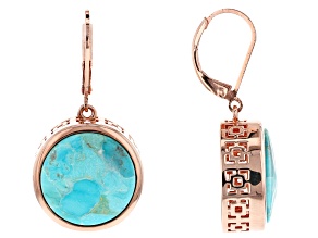 Turquoise Copper Earrings