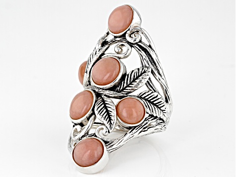 Pink Opal Sterling Silver Ring - CTB1071 | JTV.com