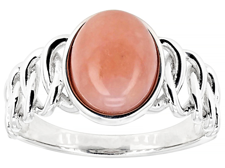 Pink opal garnet deals pearl sterling silver cuff