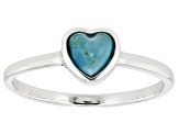 Blue Turquoise Sterling Silver Set of 3 Rings