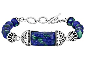 Blue Lapis Sterling Silver Bracelet