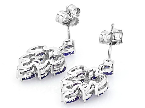 【ティアラ】 Swarovski Orbita Multicolored Earrings Octagon Cut – Gold