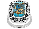 Mohave Kingman Turquoise Sterling Silver Ring