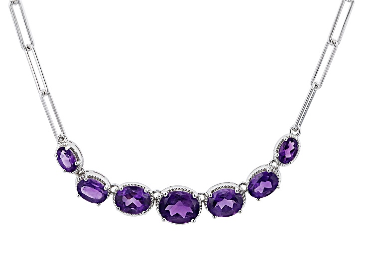 Jtv on sale amethyst necklace