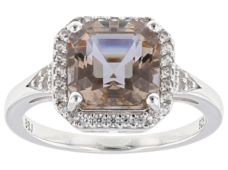 Color Change Zandrite(R) Rhodium Over Sterling Silver Ring