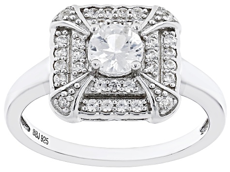 Jtv white deals zircon rings