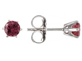 Pink Tourmaline With Multi-Tourmaline Jacket Rhodium Over Sterling Silver Earrings 1.55ctw