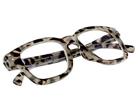 Crystal Reading Glasses With Blue Light Lenses. Strength 2.5