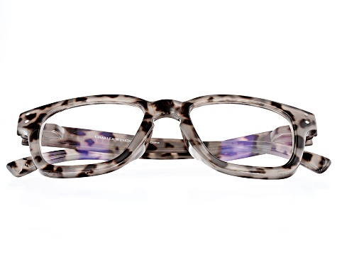 Crystal Reading Glasses With Blue Light Lenses. Strength 3.0