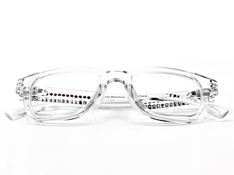 Charles Winston for Bella Luce(R) Clear Frame and Crystals Reading Glasses Strength 2.0