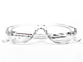 Charles Winston for Bella Luce(R) Clear Frame and Crystals Reading Glasses Strength 2.0