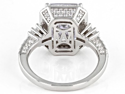 thumbnail image 2 of 8mm Birthstone Charm Ring In Sterling Silver – Cubic Zirconia Drop, One Piece 2 of 5