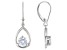 White Cubic Zirconia Rhodium Over Sterling Silver Earrings 2.40ctw