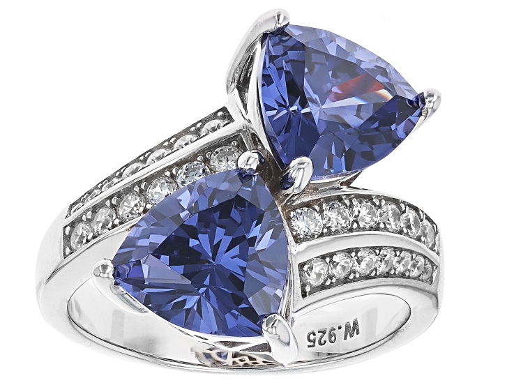 プリュイ　ヴィエントリング13シルバーtodayfulベースレンジroku Pink And White Cubic Zirconia Rhodium Over Sterling Silver