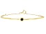 Blue Sapphire 10k Yellow Gold Bracelet .10ct