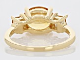 Yellow Citrine 18k Yellow Gold Over Sterling Silver Ring 2.43ctw