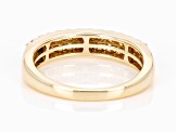 Candlelight Diamonds™ 10k Yellow Gold Band Ring 0.55ctw