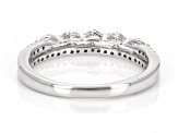 White Diamond 14k White Gold Band Ring 0.33ctw