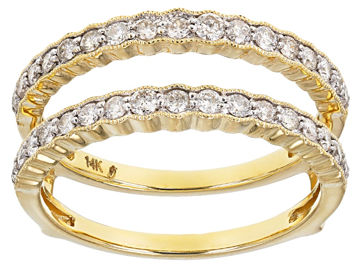 14k White/Yellow Gold Filled Metal Ring Guard - Small Medium Large Extra  Large (Pack of 4) (Yellow)