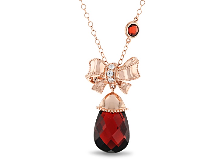 14k White Gold Polished Small Ribbon Bow Pendant