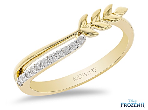 Paris Jewellers Enchanted Disney Elsa Ring with .25 Carat TW of Diamonds  Silver | Bramalea City Centre
