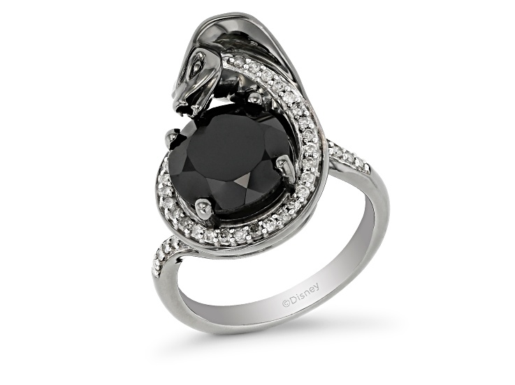 Disney black diamond on sale ring