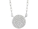 Tuscany Silver Pendente Chiave Con Zirconia Cubica In Argento 925 - Catena Curb 46 Cm, Confezione Regalo