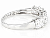 White Cubic Zirconia 14k White Gold Ring 2.99ctw