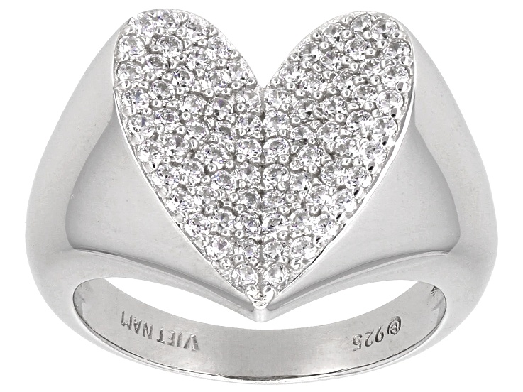★TATIANA★ (SILVER925) Heart Cubic Simple Ring CR1818 MUSINSA | TATIANA (SILVER925) Heart Cubic Simple Ring CR1818