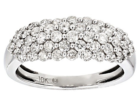 Diamond 10k White Gold Ring 1.00ctw - DOCH817 | JTV.com