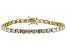 White Cubic Zirconia 18k Yellow Gold Over Sterling Silver Bracelet 24.00ctw
