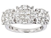 White Diamond 14K White Gold Ring 2.00ctw