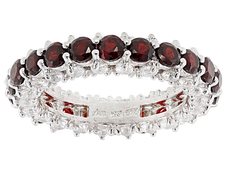 Details about   High Quality 925 Sterling Silver Natural Garnet Womens Band Ring Sizes J to Z