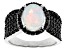 White Ethiopian Opal Sterling Silver Ring 2.44ctw