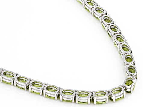 jtv peridot necklace