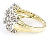 Candlelight Diamonds™ 10k Yellow Gold Cluster Ring 2.00ctw