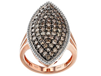 Picture of Champagne Diamond 14K Rose Gold Over Sterling Silver 1.75ctw