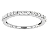 White Diamond 10K White Gold Cluster Ring With Matching Band 2.00ctw