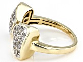 Candlelight Diamonds™ 10k Yellow Gold Bow Ring 1.00ctw