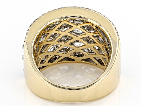 18K Gold Wire Wrapped Cuff Bracelet with Diamonds 2.00ctw