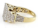 Candlelight Diamonds™ 10k Yellow Gold Cluster Ring 1.75ctw