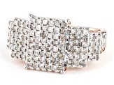 Candlelight Diamonds™ 10k Rose Gold Cluster Ring 1.75ctw