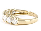 White Diamond 14k Yellow Gold Band Ring 2.00ctw